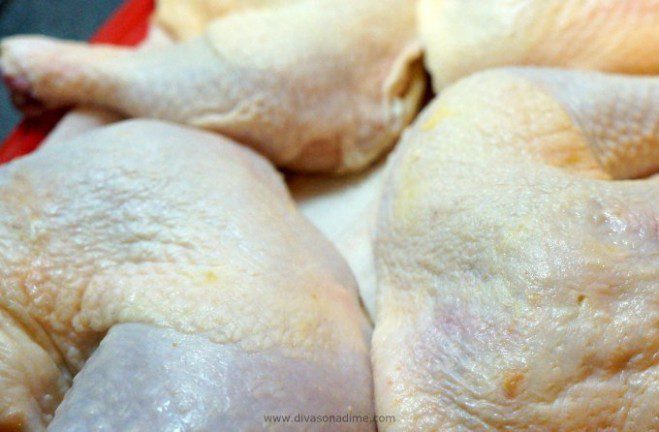 It’s delicious fried chicken – without the frying! Chicken leg quarters have never tasted so good. This easy recipe combines brining with oven frying for the best fried chicken you’ll never fry.