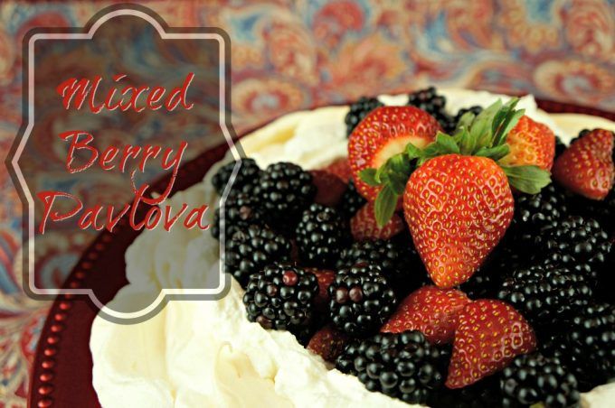 How to make Pavlova, a “secret weapon” dessert made of melt-in-your-mouth meringue with whipped cream topped with ripe berries. No one will know it’s totally cheap!