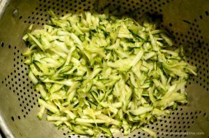 Waffle maker, meet zucchini. Together they make savory, flavorful, golden brown and lightly crisp on the outside yet tender and light on the inside fritters. And cheese, there must be cheese!