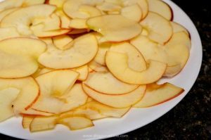 Apple Rose Tart pairs a crunchy, toasted pecan crust with rich apple butter cheesecake covered in roses made from sliced apples. Get your camera ready!