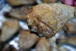 Crispy Oven Baked Chicken Legs with Buffalo and Brown Sugar Sriracha Sauces. Easy, cheap and perfect for your next party!