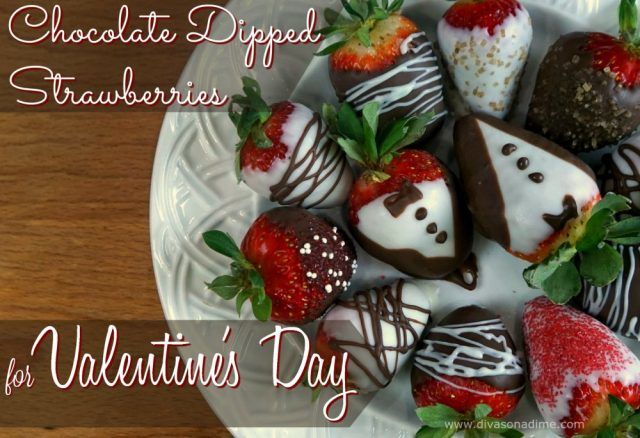 Chocolate Dipped Strawberries for a Valentine’s Day Treat