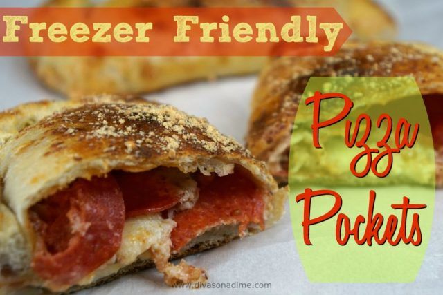 Can’t keep up? Simplify dinner with Freezer Friendly Pizza Pockets!
