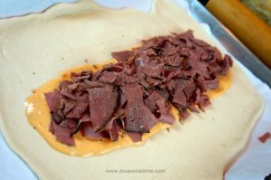 Layer Reuben Braid step 2