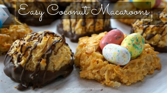 The BEST Coconut Macaroons have only 5 Ingredients! 