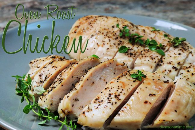 Beautifully cooked, juicy chicken breast with herbs.