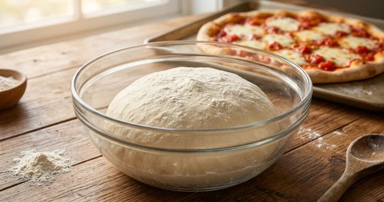 Quick & Easy Homemade Pizza Dough