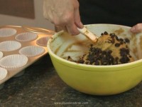 Delectably moist pumpkin muffins made with only two ingredients? YES! So easy, you’ll make them again and again.