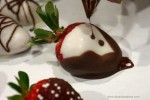 Easy to make chocolate dipped strawberries with detailed, step by step instructions. Lovely for any occasion, especially Valentine’s Day!