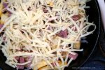 Irish Nachos Layer 3 - Shredded Swiss Cheese