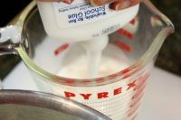 Only three ingredients and five minutes to make hours of fun! Easy and cheap, too!