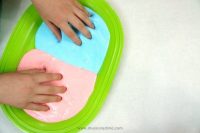 Only three ingredients and five minutes to make hours of fun! Easy and cheap, too!