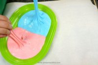 Only three ingredients and five minutes to make hours of fun! Easy and cheap, too!